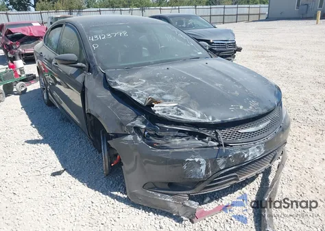 2016 Chrysler 200 S из США, поврежденный, VIN 1C3CCCBB0GN178741